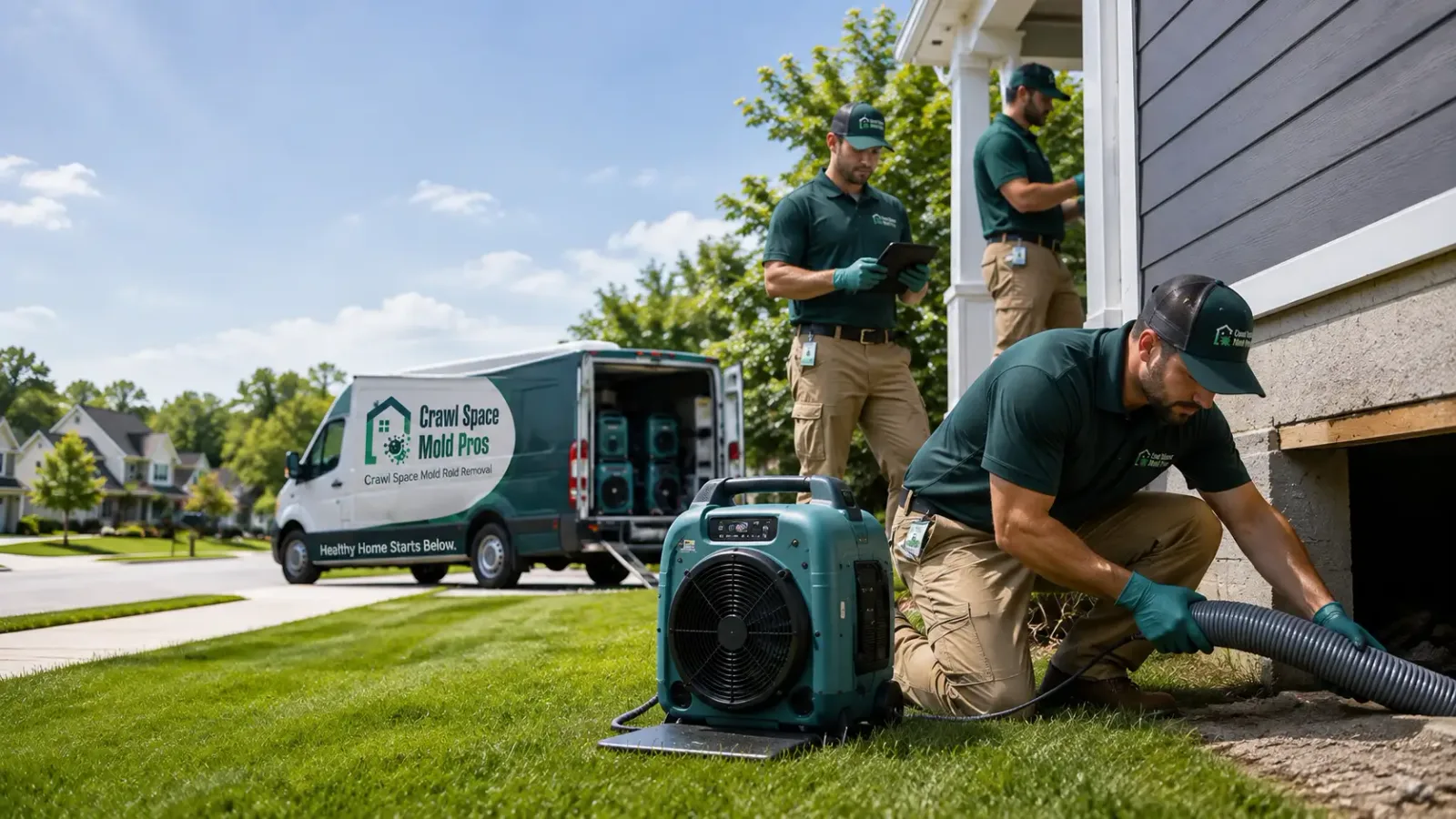 Crawl Space Mold Removal in Palmer, IL